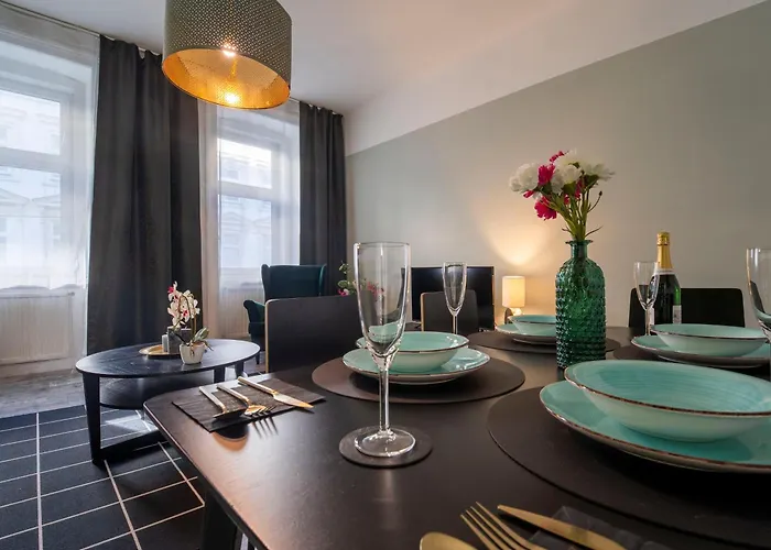 Apartment Stylish For 6 Near International Centre Metro U1 Wien