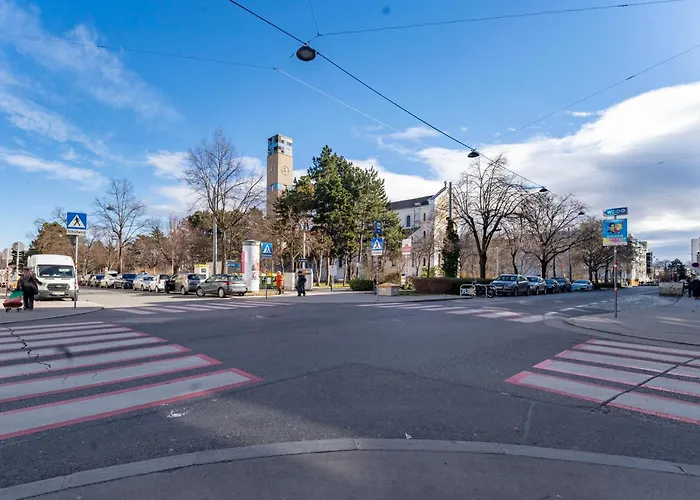 Stylish For 6 Near International Centre Metro U1 Apartment Wien